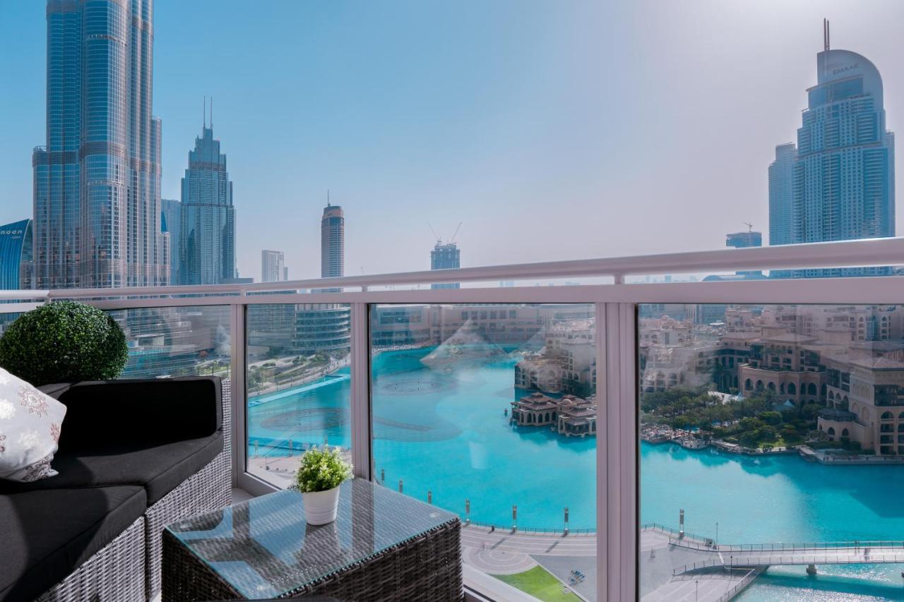 Elite Royal Apartment - Full Burj Khalifa & Fountain View - Premium 迪拜 外观 照片